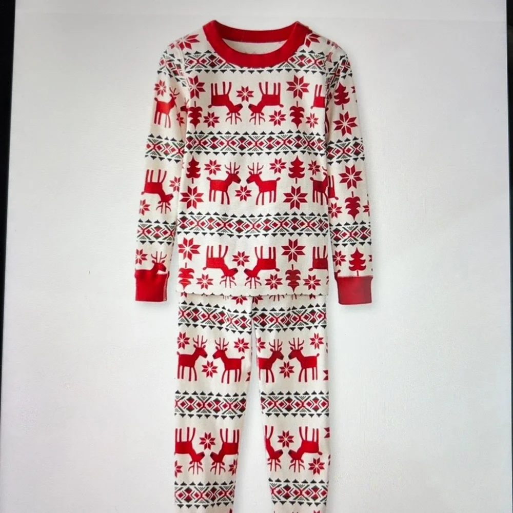 Hanna Andersson Dear Deer PJ Set, 10